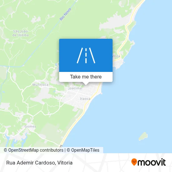 Rua Ademir Cardoso map