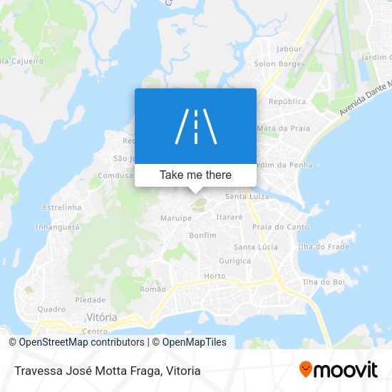 Travessa José Motta Fraga map
