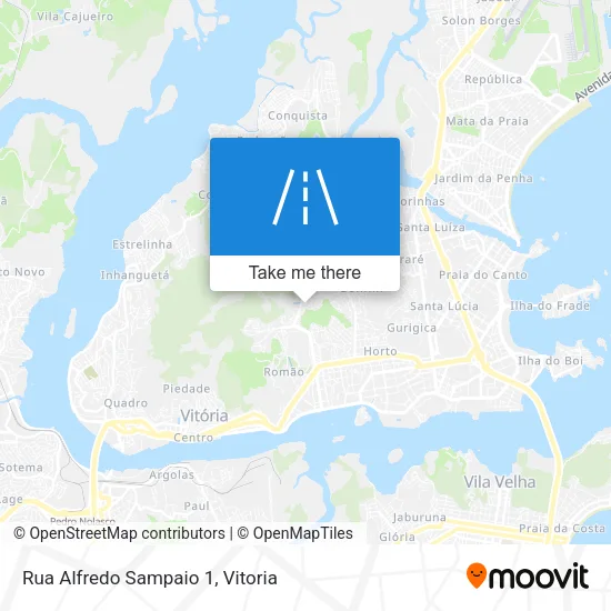 Rua Alfredo Sampaio 1 map
