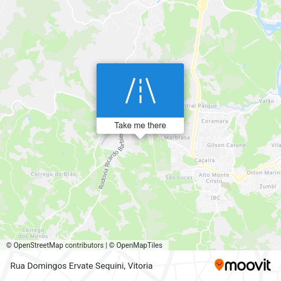 Rua Domingos Ervate Sequini map