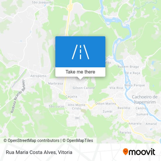 Rua Maria Costa Alves map