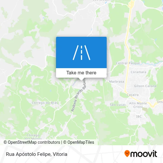 Rua Apóstolo Felipe map