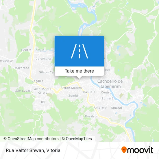 Rua Valter Shwan map
