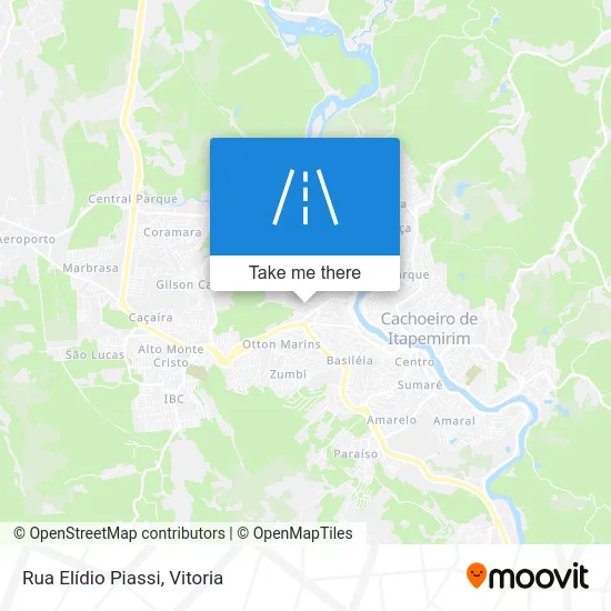 Rua Elídio Piassi map