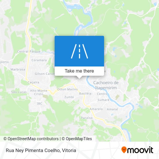 Rua Ney Pimenta Coelho map