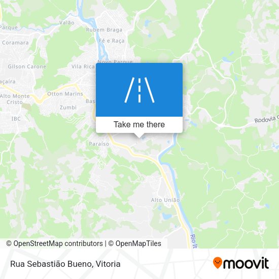 Rua Sebastião Bueno map