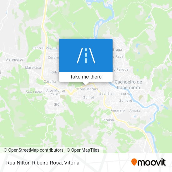 Rua Nilton Ribeiro Rosa map