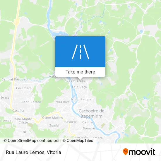 Rua Lauro Lemos map