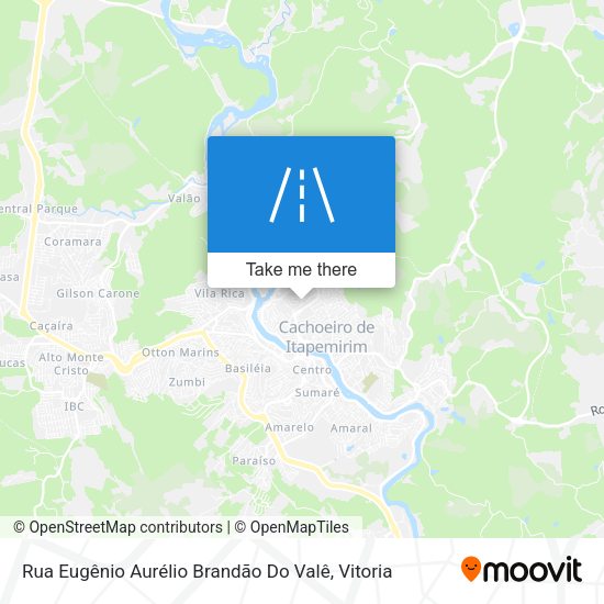 Rua Eugênio Aurélio Brandão Do Valê map
