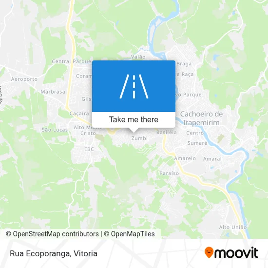 Rua Ecoporanga map