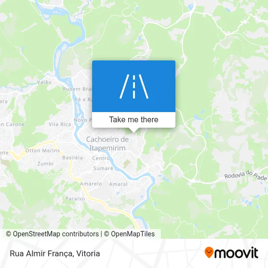 Rua Almir França map