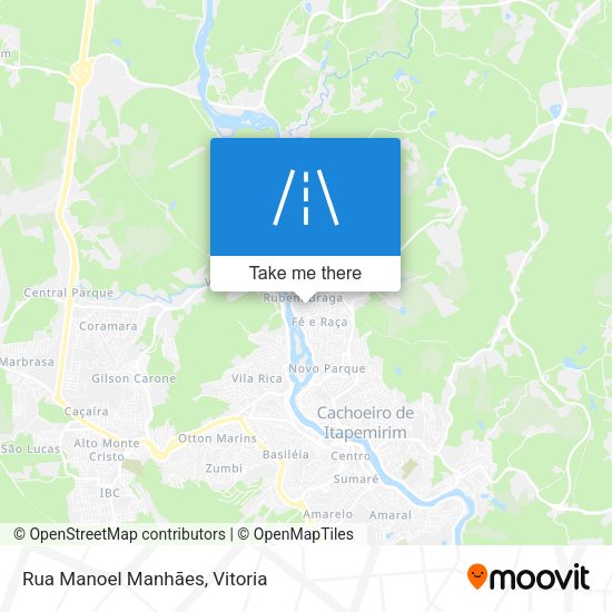 Rua Manoel Manhães map