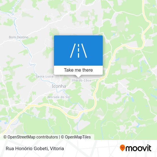 Rua Honório Gobeti map