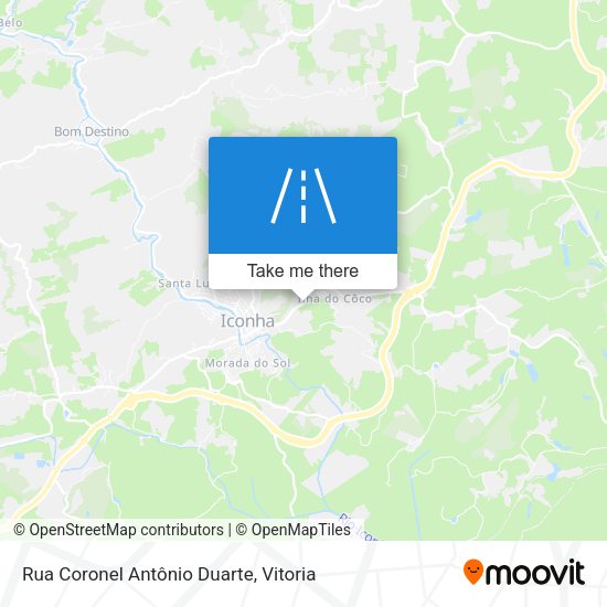 Rua Coronel Antônio Duarte map