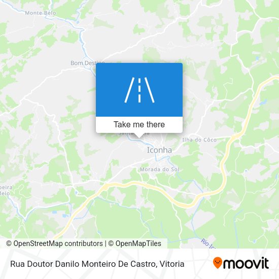 Rua Doutor Danilo Monteiro De Castro map