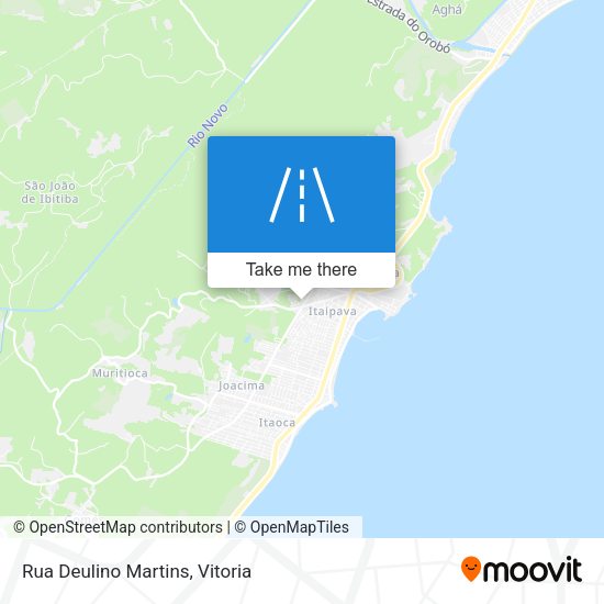 Rua Deulino Martins map