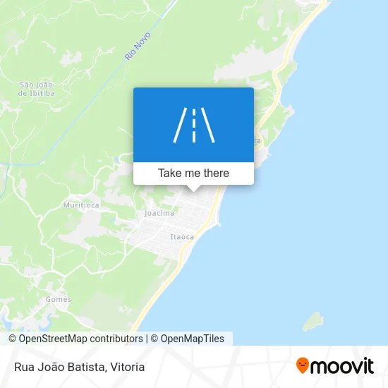 Rua João Batista map