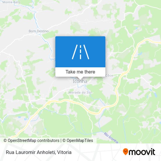 Rua Lauromir Anholeti map