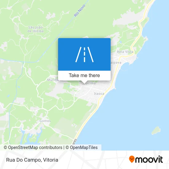 Rua Do Campo map