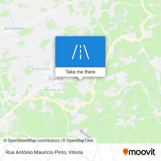 Rua Antônio Maurício Pinto map