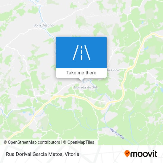 Rua Dorival Garcia Matos map
