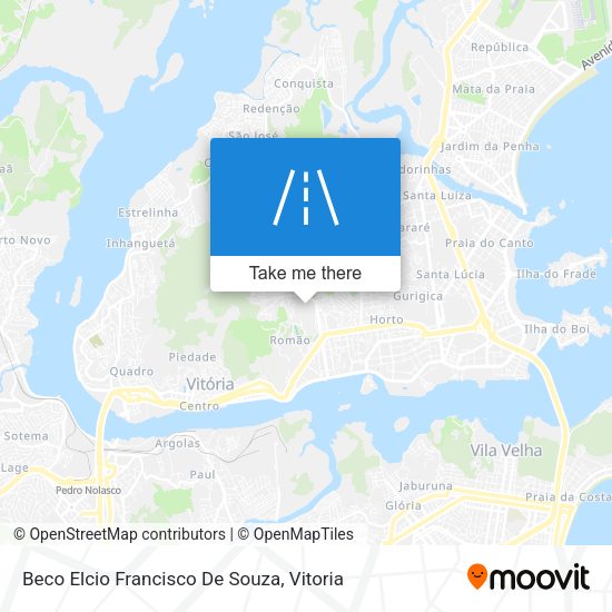 Beco Elcio Francisco De Souza map