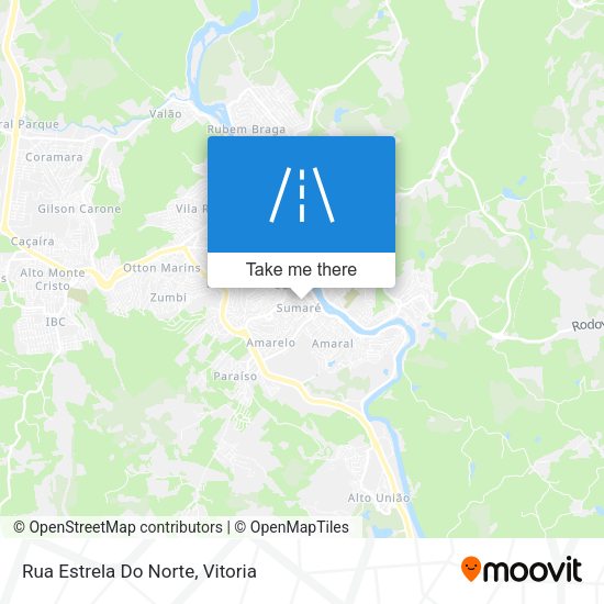 Rua Estrela Do Norte map