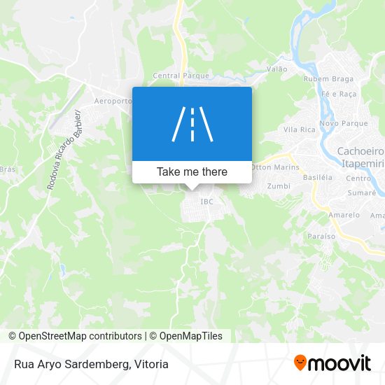 Rua Aryo Sardemberg map