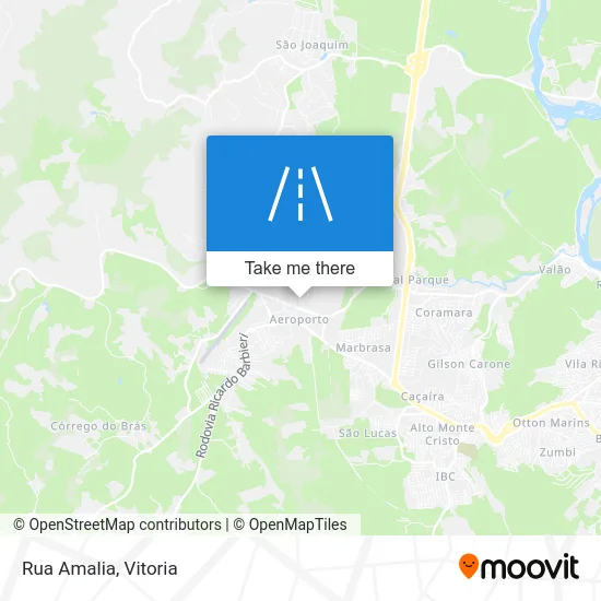 Rua Amalia map
