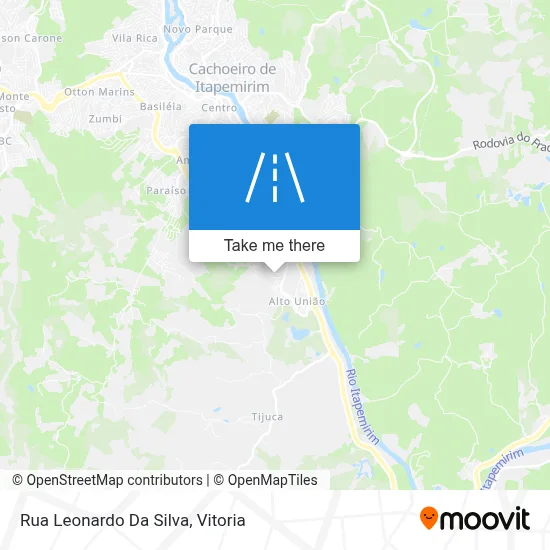 Rua Leonardo Da Silva map