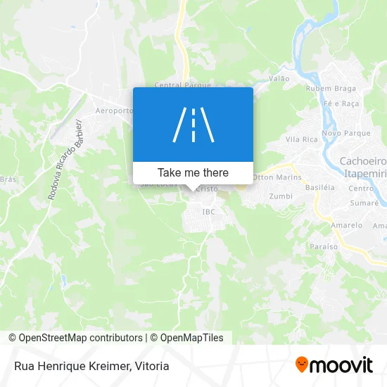 Rua Henrique Kreimer map