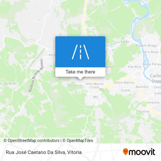 Rua José Caetano Da Silva map