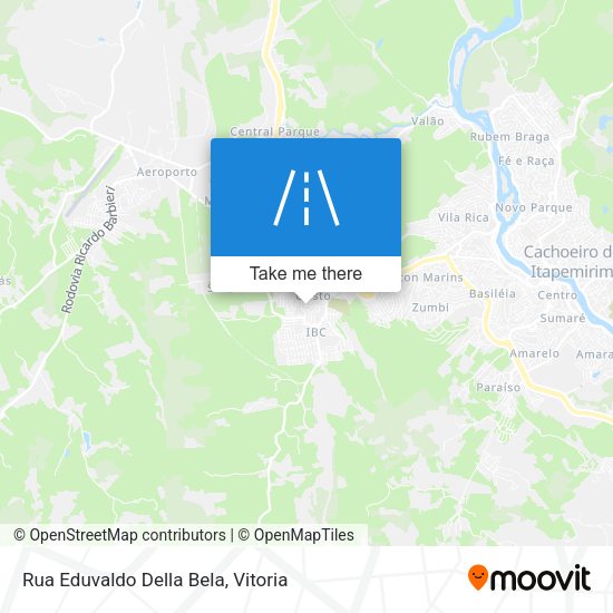 Rua Eduvaldo Della Bela map