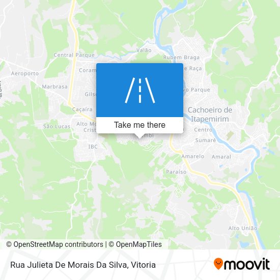 Rua Julieta De Morais Da Silva map