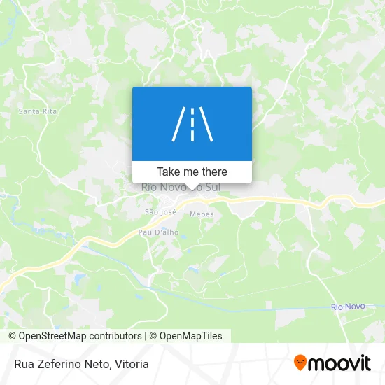 Rua Zeferino Neto map