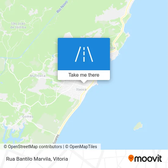 Rua Bantilo Marvila map
