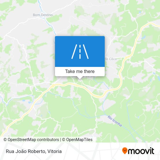 Rua João Roberto map