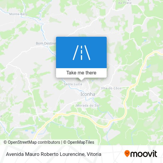 Avenida Mauro Roberto Lourencine map