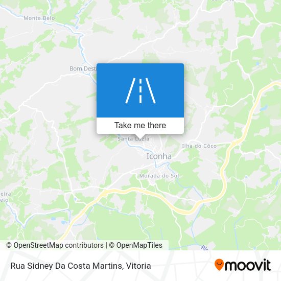 Rua Sidney Da Costa Martins map