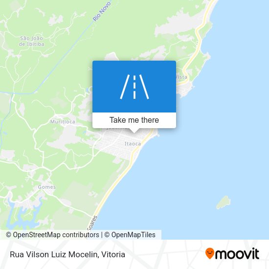 Rua Vilson Luiz Mocelin map
