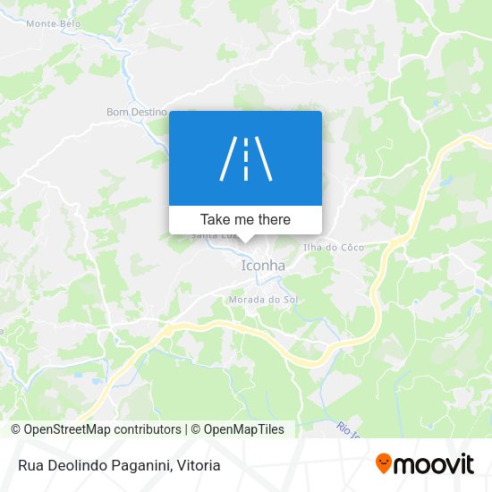 Rua Deolindo Paganini map