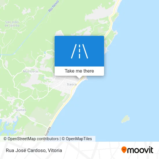 Rua José Cardoso map