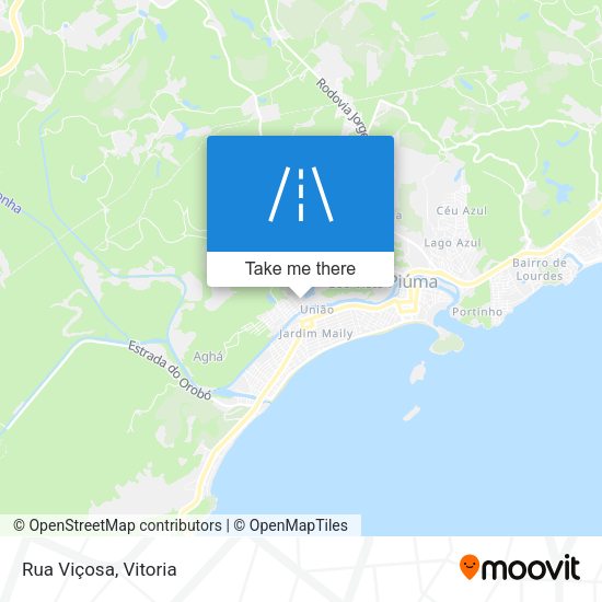 Rua Viçosa map