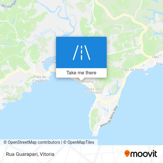 Rua Guarapari map