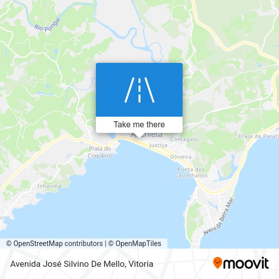 Avenida José Silvino De Mello map