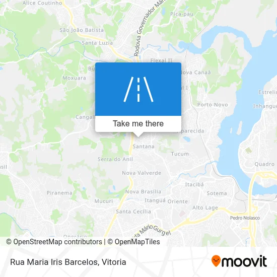Rua Maria Iris Barcelos map