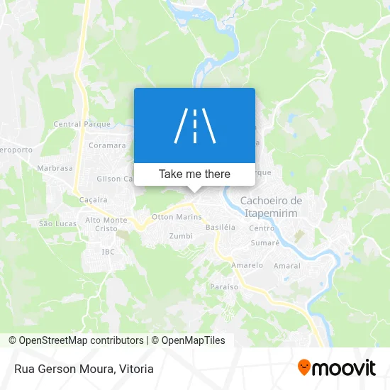 Rua Gerson Moura map