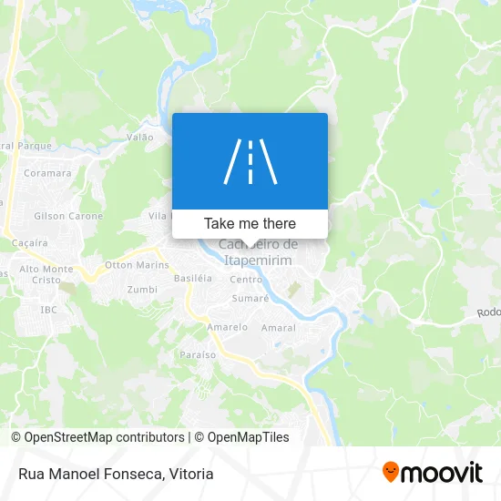 Rua Manoel Fonseca map