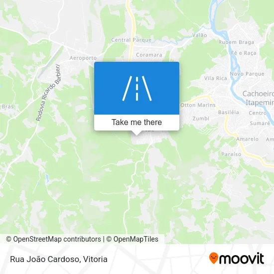 Rua João Cardoso map