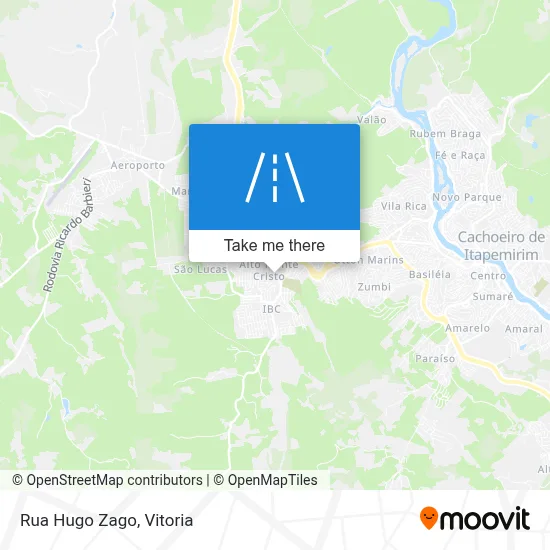Rua Hugo Zago map